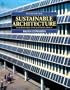 Sustainable Architecture
