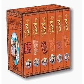 Gene Autry Collection: Gaucho Serenade, Trail of San Antone, Sioux City Sue, Melody Ranch, Bells of Capistrano, Back in the Saddle [VHS]