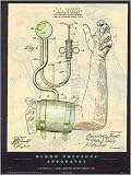 Blood Pressure Apparatus, Art Print by Patent Poster