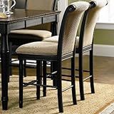IMAGE OF Amaretto Counter Height Chair (Set of 2) by Coaster Furniture