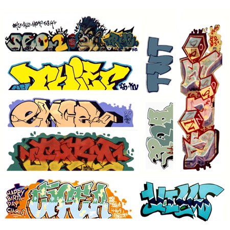 Buy N GRAFFITI DECAL, MEGA SET #6