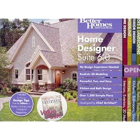 Better Homes and Gardens Home Designer Suite 6.0 Bundle
