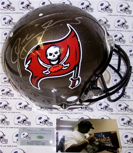 Josh Freeman Autographed/Hand Signed Tampa Bay Buccaneers Authentic Helmet