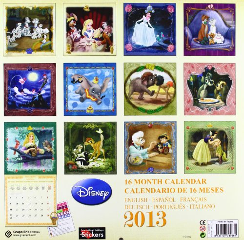 Imagen 2 de Erik CL1311N - Disney Classics Calendario pared 2013, 30x30