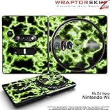 DJ Hero Skin Electrify Green fits Nintendo Wii DJ Heros (DJ HERO NOT INCLUD ....