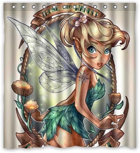 Disney Princesses Polyester Fabric Shower Curtain 60"*72"