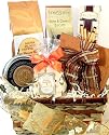 Chocolate Truffles and Kona Harvest Blend Coffee Gift Basket, Ground Coffee