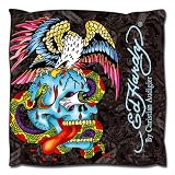 Ed Hardy 10330700 Kissen Battle, 50 x 50 cm