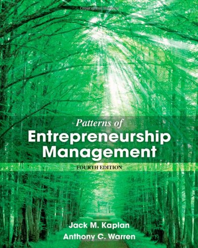 patterns of entrepreneurship management