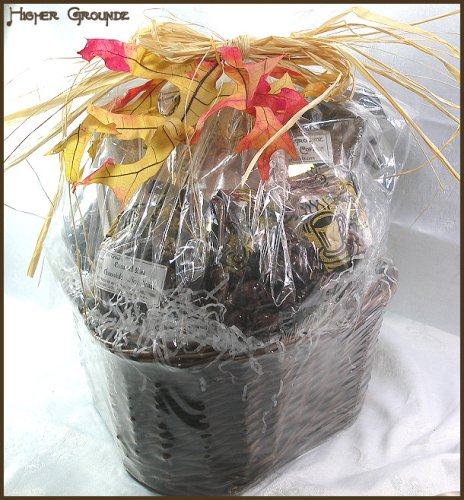 Blueberry Cobbler Flavored Coffee Basket Mothers Day Easter NICE! by Higher Groundz Gourmet Coffee