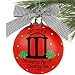 Georgia Bulldogs Red Campus Landmark Christmas Ornament