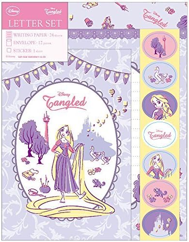 Sunstar Disney Stationary letter Set DC FantasyMoments2 RZ Rapunzel S2036827