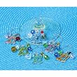 "21" Glass Charms - Set of 6