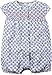 Carters Baby Girls Floral Diamond Romper 6 Months Blue