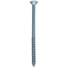 Wej-It Stalgard Coated Carbon Steel Flat Head Concrete Screw, USA Made, #2 Phillips Drive, 3/16" Diameter, 2-3/4" Length, Pack of (100)