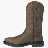 Ariat Mens 'Maverick' Steel Toe Boots - Brown Bomber by Ariat