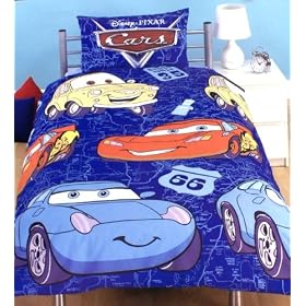 Disney Pixar Cars ROUTE 66 Rotary duvet set