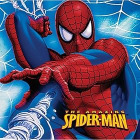 Spiderman Beverage Napkins 16ct