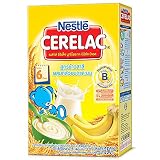Nestle Cerelac Banana and Wheat With Milk, 6 months - 3 years, 250g