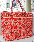 Vera Bradley Super Tote Paprika