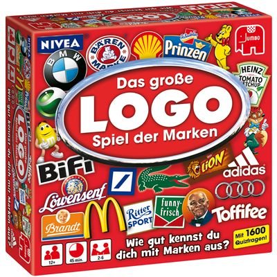 Jumbo Spiele 12756 - LOGO - Das gro&szlig;e Spiel der Marken Preisvergleich