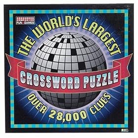 World's Largest Crossword Puzzle by Vintage Sports Cards