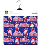 Ole Miss Logo UM University of Mississippi Fabric 2yds 54 in Wide 100% COTTON Sewing Material For Quilt Apparel or Projects