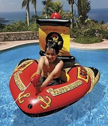PoolMaster Pirate Ship with Action Squirter 87212
