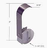 CRL Sliding Screen Door Spring Tension Roller 1-1/4 Nylon Wheel for Peachtree Doors - Package