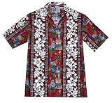 Top Quality Woody Panel Aloha Shirt