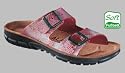 Alpro Slipper ''P 250'' aus Birko-Flor in letter mix rose mit schmalem Fussbett