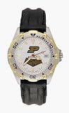 Purdue Cow Catcher All Star Leather Band Men's Watch