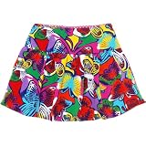 printed bubble skort