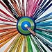 Chemistry Colored Pencils Labels - Set of 50