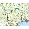 Wanderkarte 3741 ET, Vall�es de la B�v�ra et des Paillons, Parc National du Mercantour, Levens, Sospel, Breil-sur-Roya, Madone d'Utelle, Col de Turini, Coaraze, Luc�ram, Berre-les-Alpes, Lantosque, Col de Turini, Peira Cava ( Alpes-Maritimes / Seealpen), Frankreich topographische Wanderkarte 1:25.000, TOP 25, IGN ( Institut G�ographique National) Frankreich
