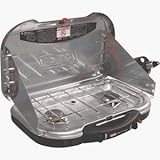 Coleman Electronic Ignition Propane Stove with Handle - Red