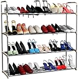 Best 24 Pairs Shoe Rack Organizer Storage Bench - Organize Your Closet Cabinet or Entryway - Easy to Assemble - No Tools Required