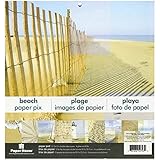 Paper House PP-0005E 12 by 12 inch Paper Pad, Beach