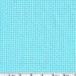 44 Wide Woven Poly Cotton Seersucker Gingham Turquoise Fabric By The Yard