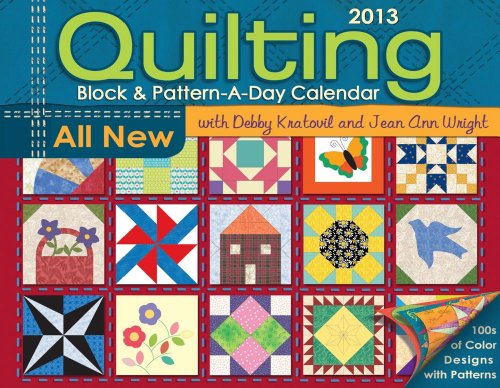Quilting Block & Pattern-a-Day 2013 Calendar