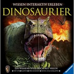 Dinosaurier. Wissen interaktiv erleben: Ein Wissens-Spiel-Buch mit vielen Pop-ups, Klappen, Drehscheiben, Seiten zum Ausklappen