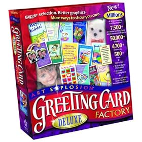 Art Explosion Greeting Card Deluxe Factory