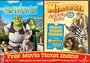 Shrek 2 / Madagascar Activity Disc & Movie Ticket 2-Pack