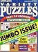 Penny Press Variety Puzzles: Plus 20 Crostics, Special Issue: Lots More Puzzles, Lots More Fun, Jumbo Issue, Code Words, Brick By Brick, Crypto-families, Frameworks, Fill-in, Crostics, Logic Problems, Word Seek, Crytograms, Syla-crostic, Master Words (074851081532, Vol. 1, No. 64, September 1999) by Penny Press ISBN 0109665368