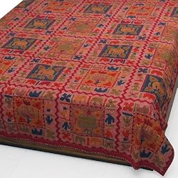 Cotton Bedcover Block Print Bedroom Accessories Size Queen (bcov549)