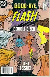 The Flash #350 : Flash Flees (Double-Sized Last Issue - DC Comics)