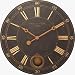 Oversized Frameless Pendulum Wall Clock