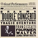 Brahms: 'Double' Concerto for Violin and Cello in A Minor, Tragic Overture