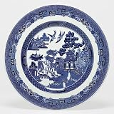 Johnson Brothers Willow Blue Dinner Plate 11
