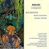 cover of Beethoven: Triple Concerto; Choral Fantasy [Australia]